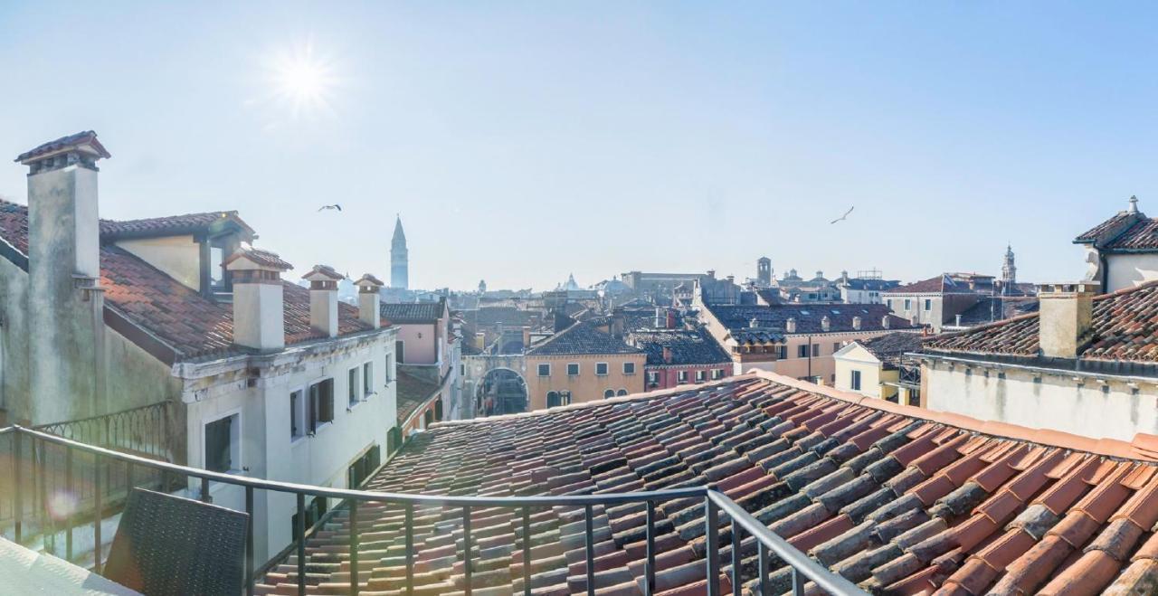 Rialto Canal View With Terrace And Balcony By Wonderful Italy Velence Kültér fotó